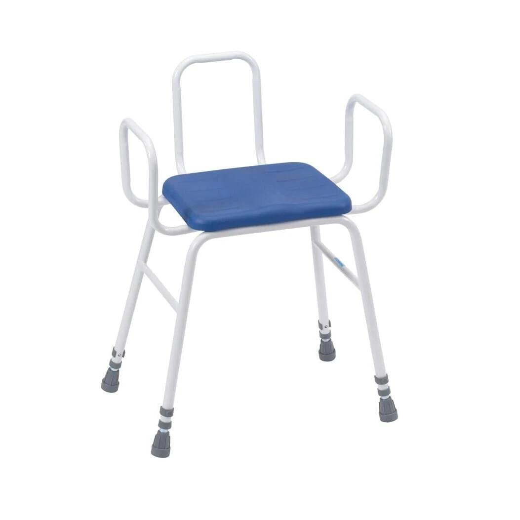 Perching Stool PU Adjustable Height - Image 3