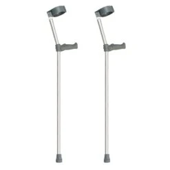 Permanent User Crutches Comfy Handles Standard Ferrule