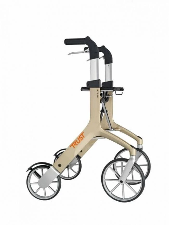 Lets Fly Rollator Champagne - Image 6