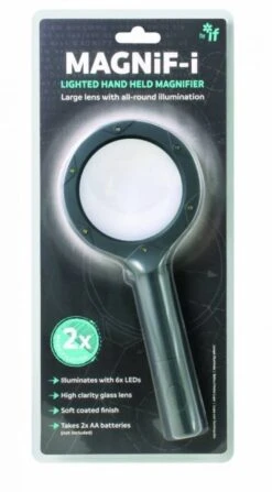 MAGNiF-i Lighted Hand Held Magnifier