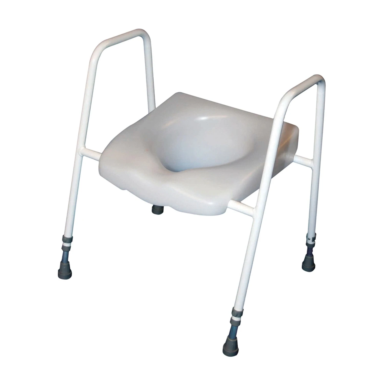 President Raised Toilet Seat And Frame Standard: Adjustable Height