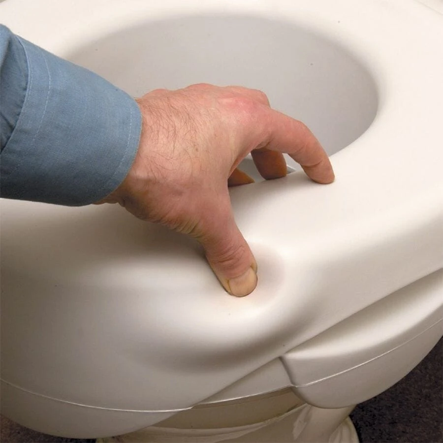 Comfy Raised Toilet Seat Rehosoft Seat Without Lid - Image 2