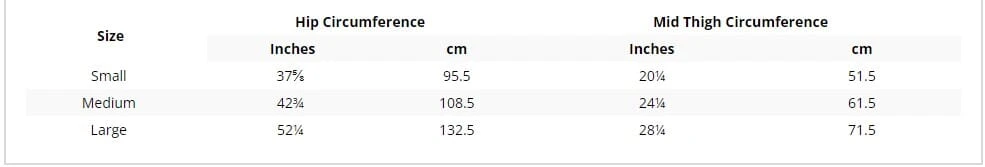 Post-Op Fabric Hip Spica Large Left - Image 3