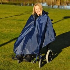 Splash Wheelchair Poncho Unlined Unsleeved