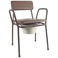 Stacking Commode Fixed Height