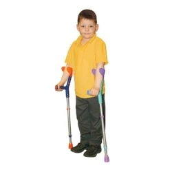 Tiki Childrens Crutches Blue And Orange