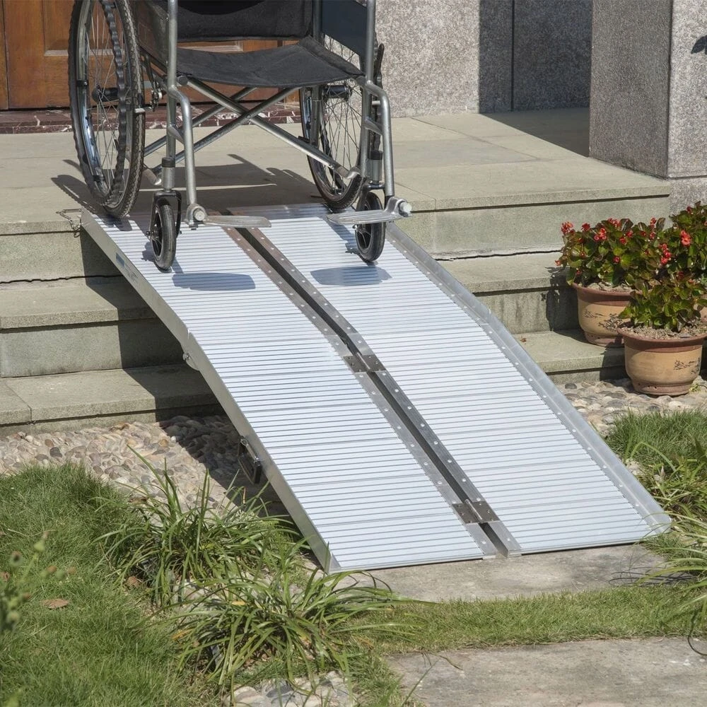Twin/Multi Fold Aluminium Suitcase Ramp Multi-Folding Aluminium Ramps 5 Ft