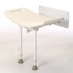 Wall Mounted Shower Seat With Legs