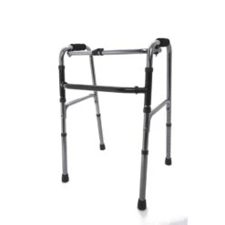 Z-Tec Reciprocating Aluminium Walking Frame Silver